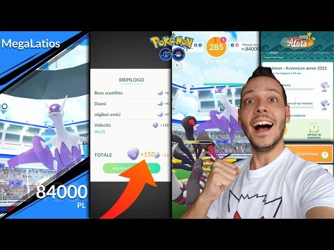 MEGA LATIOS & LATIAS i RAID PIU' DIFFICILI! - Pokémon GO