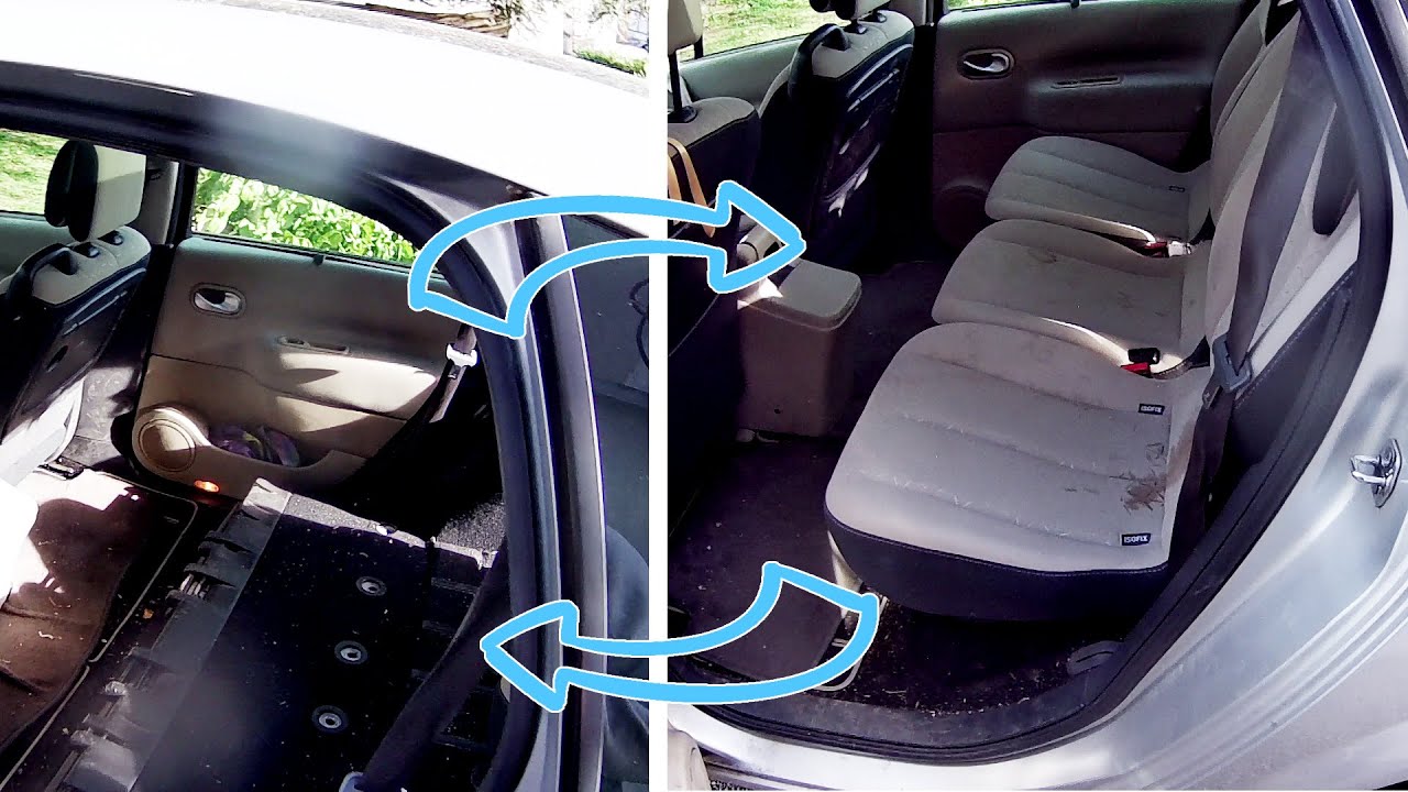 Comment installer désinstaller sièges SCENIC - How to removing and assemble SCENIC seats espace