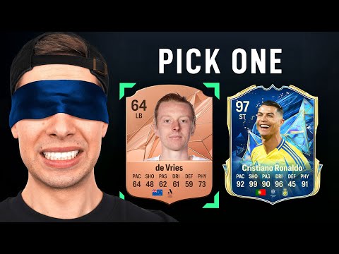 Player Picks But I Choose Without Seeing