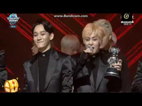 160616 EXO - Monster 1st Win Encore @ M! Countdown
