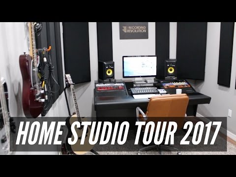 Home Studio Tour 2017 - TheRecordingRevolution.com