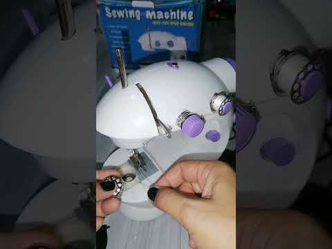 bobbin: How to get the bobbin in mini sewing machine #minisewingmachine #sewingmachine #sewing