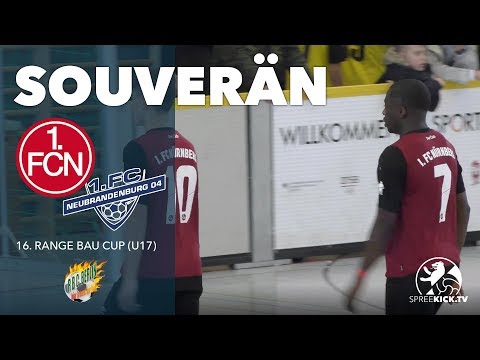 Nürnberg ruhig und gelassen ins Finale | 1. FC Nürnberg U17 - Neubrandenburg 04 U17