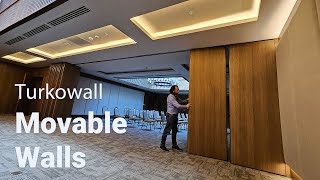Hareketli Duvar Sistemleri - Turkowall Hareketli Panel Bölme Duvar Sistemi
