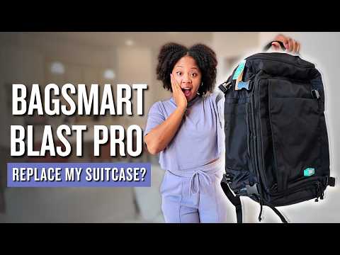 Can This Backpack Replace a Suitcase? — Bagsmart Blast 38L
