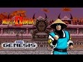 Mortal Kombat II Sega Genesis Rayden Playthrough HD RetroGameUp