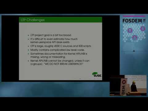 Linux Test Project introduction