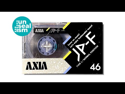 Axia Cassette Unboxing - AXIA JP-F 46 Cassette - 1988 - Made in Japan