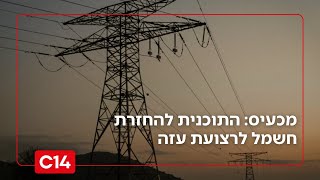 מכעיס: חברת החשמל עובדת על תוכנית להחזרת קווי מתח לרצועת עזה (חדשות ערוץ 14) - התמונה מוצגת ישירות מתוך אתר האינטרנט יוטיוב. זכויות היוצרים בתמונה שייכות ליוצרה. קישור קרדיט למקור התוכן נמצא בתוך דף הסרטון