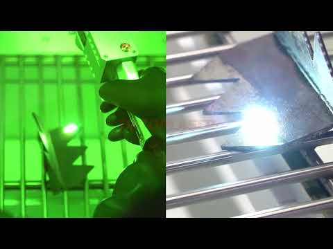 High security TPM-200W Enclosed Pulse laser cleaning machine