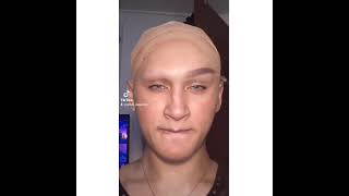 Nicki Minaj - Chun swae (male to female makeup transformation) Tiktok