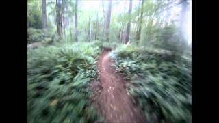 preview picture of video 'Banzai Trail at Black Rock mountain bike park with my dog Jessie.wmv'