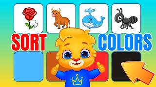 🔥Learn Colors & Patterns for Kids | Sort, Match, Find Differences & Puzzle Game for Toddlers