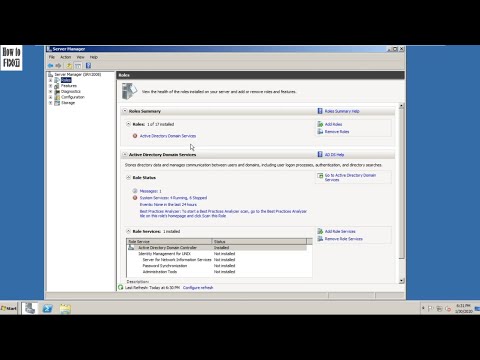Active Directory Domain Services Installation in Windows Server 2008 R2