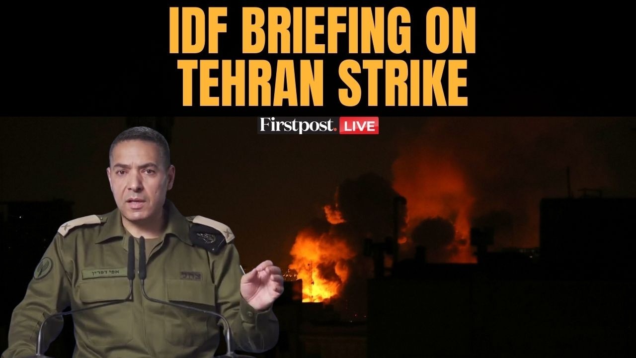 Israel Iran War LIVE: IDF Spokesperson Effie Defrin Briefs Media on Tehran Strike