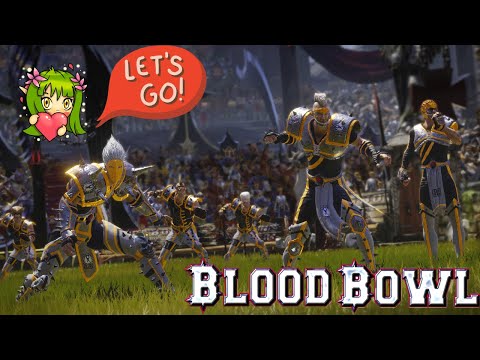 Elven Union (aka pro elves) - the most fun elf team? Game 1 of a fresh run | Blood Bowl 2