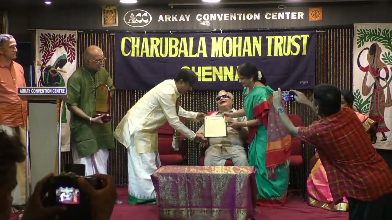 Charubala Mohan Trust Award Function-Lalgudi GJR Krishnan and Vijayalakshmi