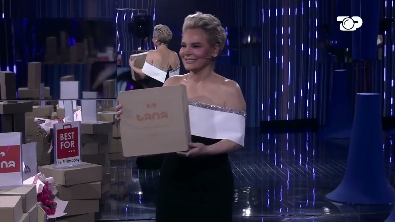‘Tana.al’ surprizon opinionisten Monika Kryemadhi me dhurata