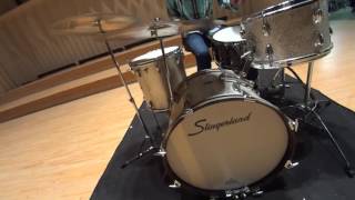 Video thumbnail for Slingerland Modern Jazz Outfit 20 Inch Kit Played by Dennis Lwabu by Dennis Lwabu Official