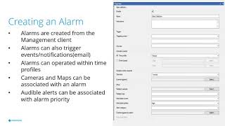 Alarms and Alarm Manager
