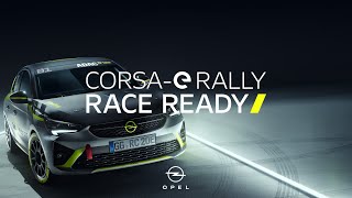 El Corsa-e está preparado para debutar en la Opel e-Rally Cup Trailer