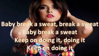 Becky G - BREAK A SWEAT ( Lyrics )