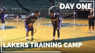 Lakers Training Camp: Day 1