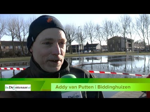 Biddinghuizen gaat proberen lekkage van ijsbaantje te verhelpen Biddinghuizen gaat proberen lekkage van ijsbaantje te verhelpen