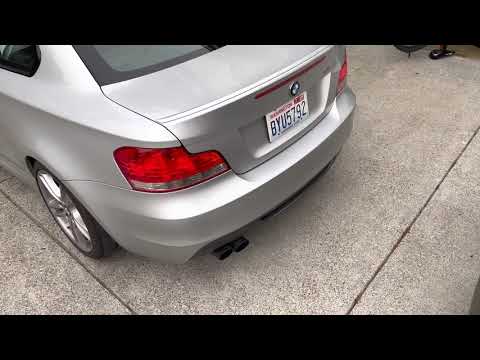2011 135i n55 vrsf downpipe before and after
