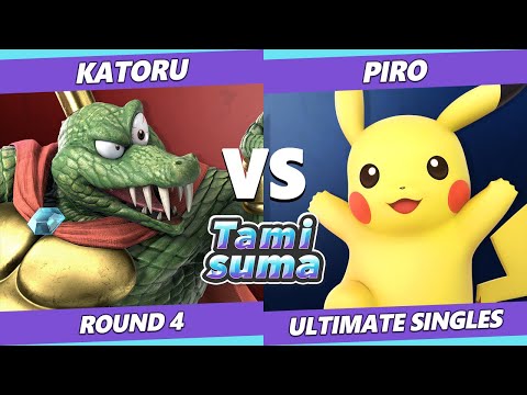TAMISUMA 225 Round 4 - Katoru (K Rool) Vs. Piro (Pikachu) SSBU Smash Ultimate