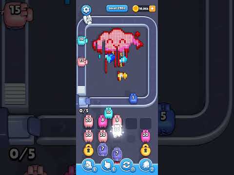 Pixel Flow Level 2902 Walkthrough