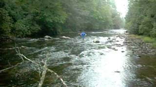 preview picture of video 'Chattooga River @ Burrell's Ford Campground'