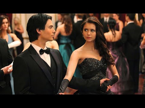 TVD 3x14 - Damon stops Elena from going to talk to Esther and they dance together | Delena Scenes HD