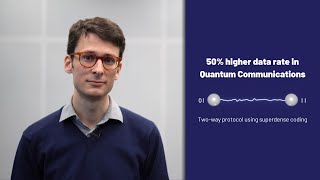 Quantum Communications Protocol: Enabling 50% higher data rate