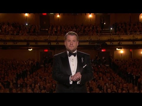 James Corden pays tribute to Orlando in Tony's opener thumnail