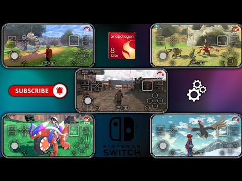 RYUJINX REBORN?! 🤯 INSANE Switch Emulation on Snapdragon 8 Elite! RDR, Zelda & ALL Pokemon!