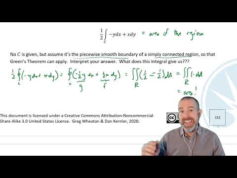 Mth230 Section 17.4 - Green's Theorem [2/2]