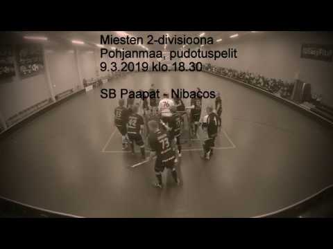 Salibandy 2-div playoffs 1VE | SB Paapat - Nibacos