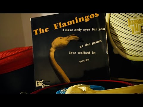 The Flamingos   “ Love Walked In “ 1959 French EP 1959 top link international