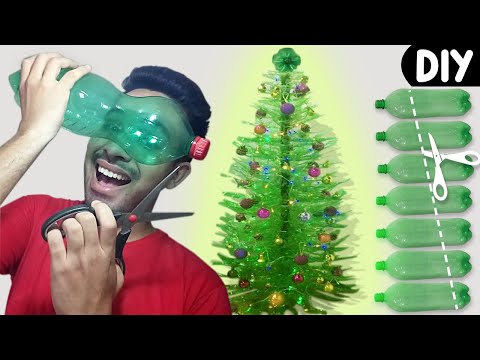 Como fazer: ARVORE DE NATAL de PET: Aula de Natal Como fazer: ARVORE DE NATAL de PET: Aula de Natal