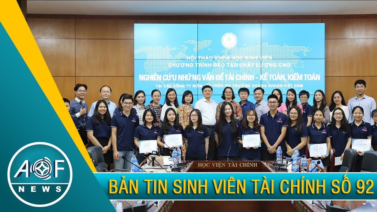 AOF NEWS 92 - BẢN TIN SINH VIÊN TÀI CHÍNH - HỌC VIỆN TÀI CHÍNH