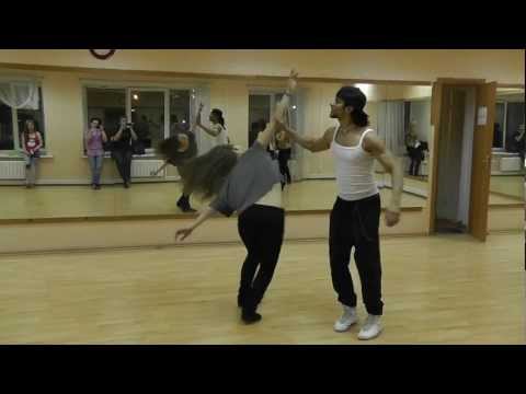 Zouk Class 03.05.12 at Brazuka Dance School - Wakko Oliviér & Маша Величкина