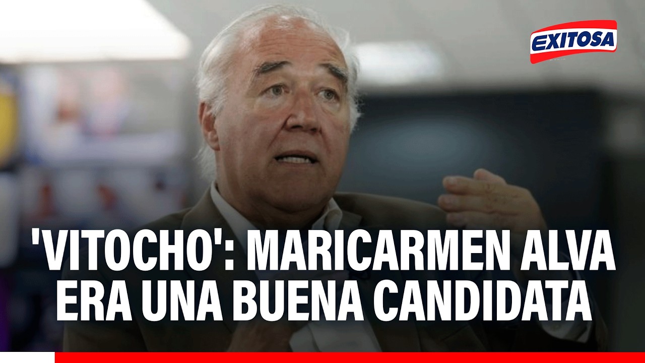 🔴🔵 Maricarmen Alva "era una buena candidata" frente a José Balcázar, señala García Belaúnde