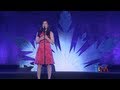 IDINA MENZEL sings Let It Go from Disneys.