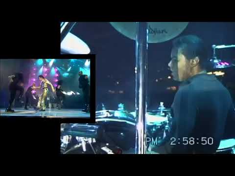 [RARE] Michael Jackson: HIStory World Tour | WBSS Live Footage | Jonathan Moffett [Drums]