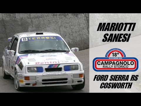 Rally Campagnolo 2023 || Riccardo Mariotti-Sandro Sanesi || Ford Sierra RS Cosworth