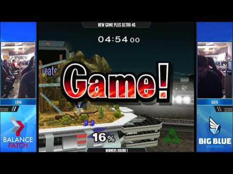 NGPU 46 SSBM - LAVA (Sheik) vs. Kota (Falco) - Melee WR2