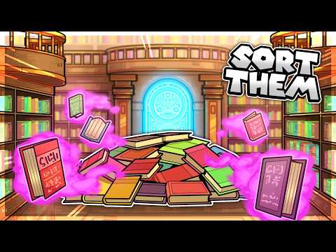 They forced me to tidy up the whole library