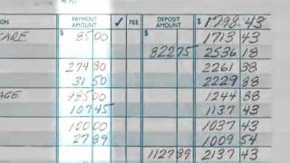 How to Balance a Checkbook