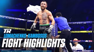 The Dominating SKILL From Vasiliy Lomachenko Against George Kambosos! | FIGHT HIGHLIGHTS Screenshot